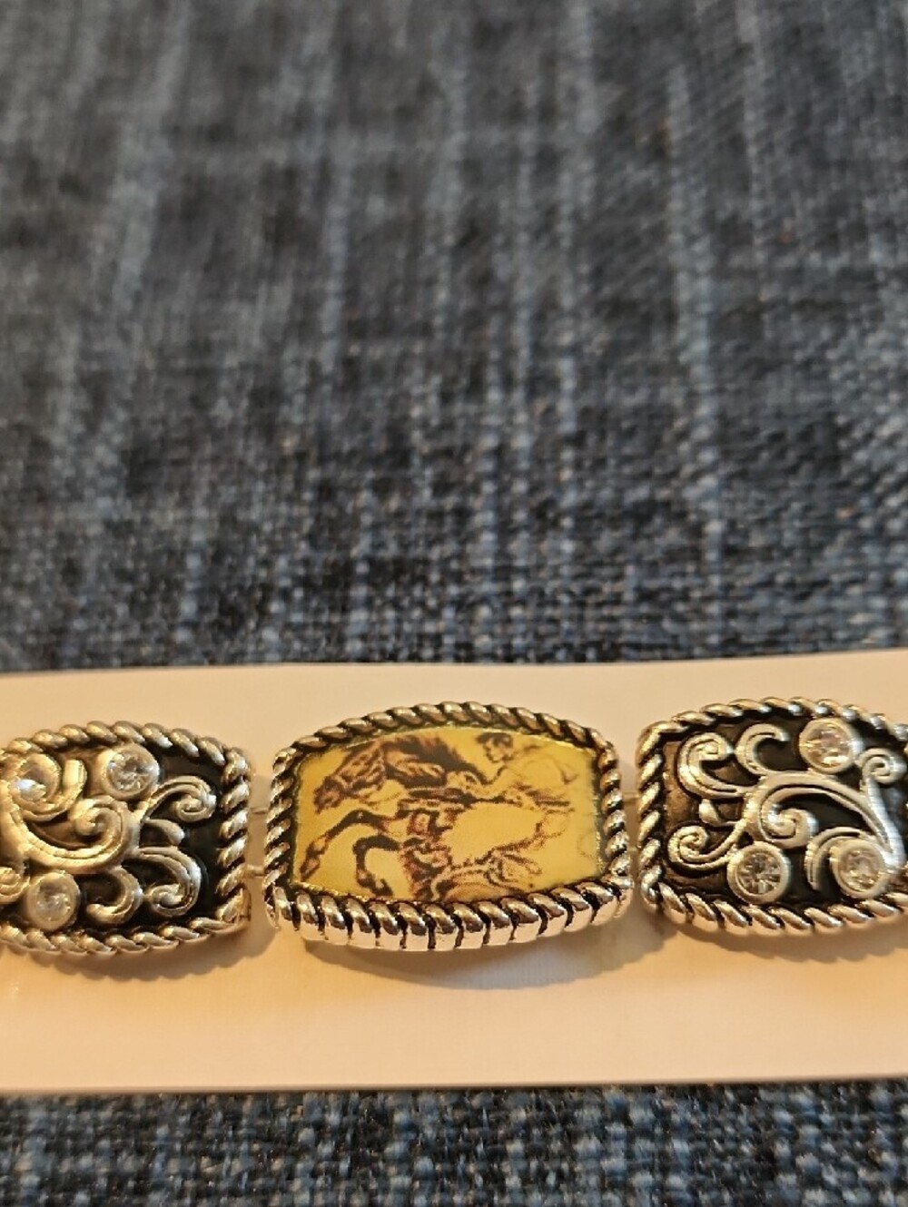 ICON COLLECTION Silver Western  Decorative Bracelet - Picture 5 of 7